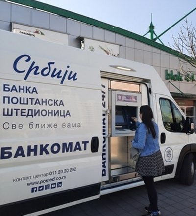 Мобилна експозитура Банке „Поштанска штедионица” у четвртак на пијаци „Ђерам”