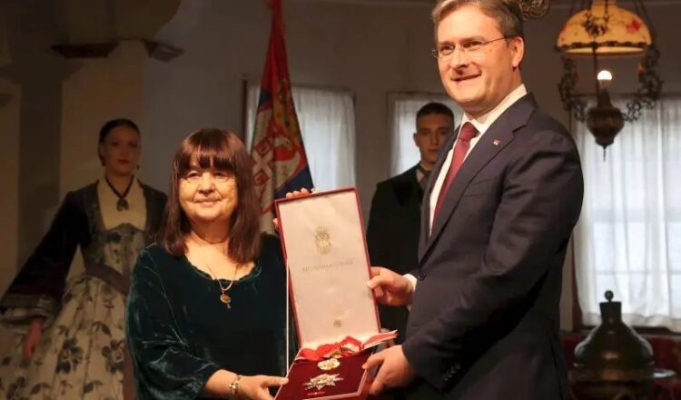 Љиљани_Хабјановић_Ђуровић_уручен_Орден_Карађорђеве_звезде_I_степена